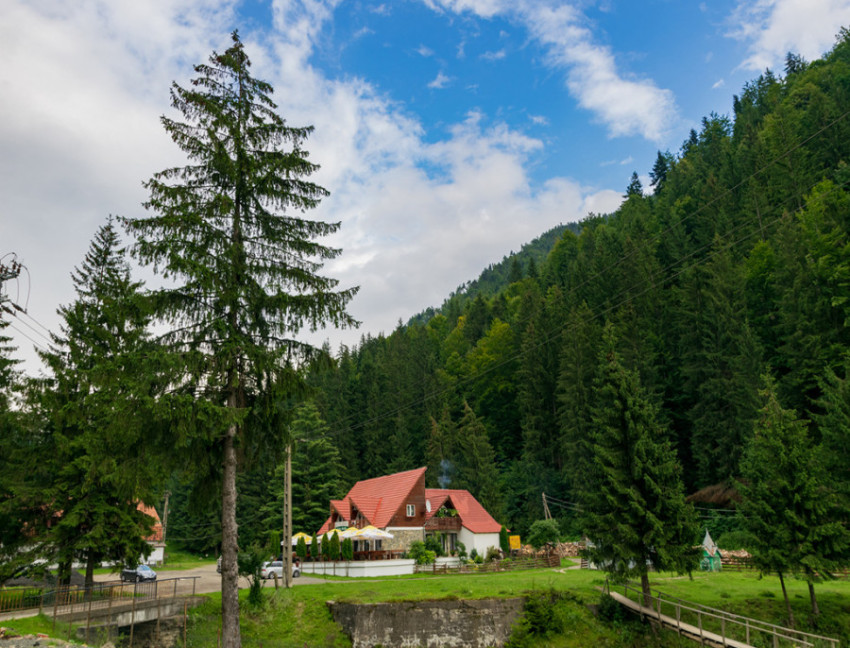 CRISTINA MOLDOVAN CABIN ON TOP THE MOUNTAIN